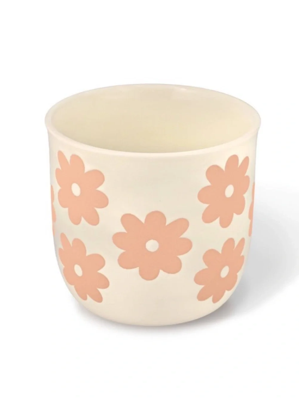 Spring Floral Ceramic Planter with Daisy Pattern by Target Bullseye’s Playground